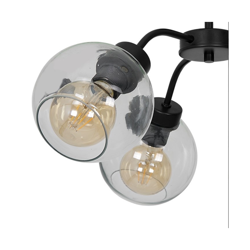 Kinnitatav lühter SOFIA 3xE27/60W/230V läbipaistev