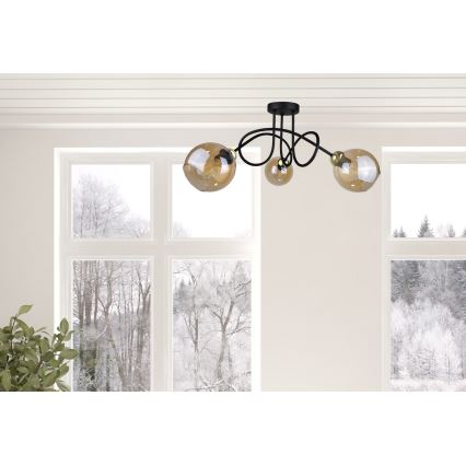 Kinnitatav lühter VENUS GOLD 3xE27/60W/230V