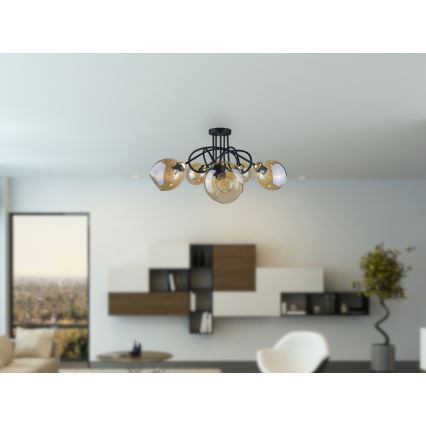 Kinnitatav lühter VENUS GOLD 5xE27/60W/230V