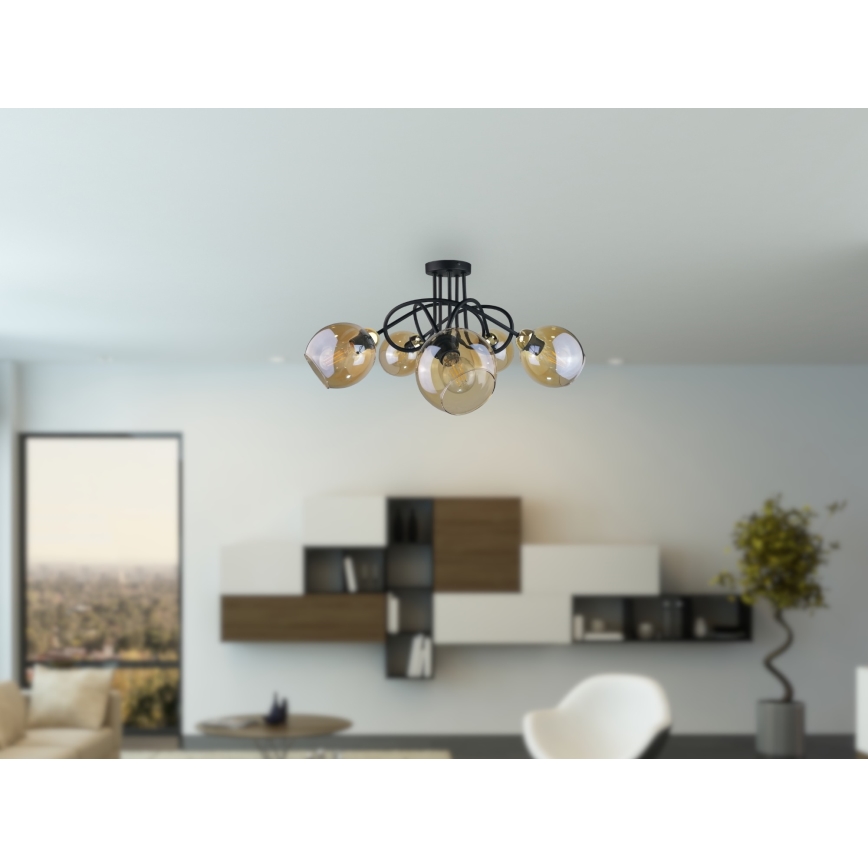 Kinnitatav lühter VENUS GOLD 5xE27/60W/230V