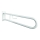 Kinnitus 10x25 cm valge