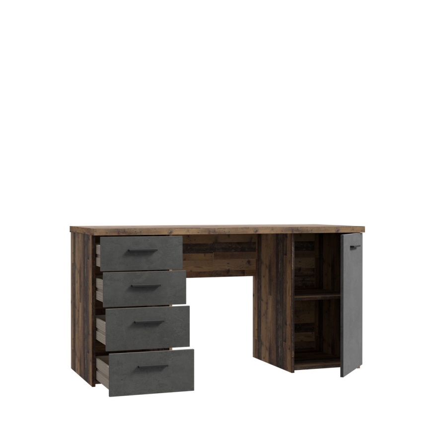 Kirjutuslaud ARENO pruun/grafiit