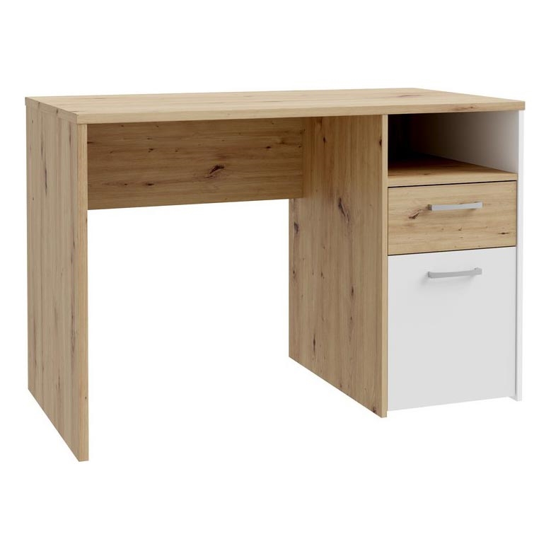 Kirjutuslaud URO tamm artisan/valge