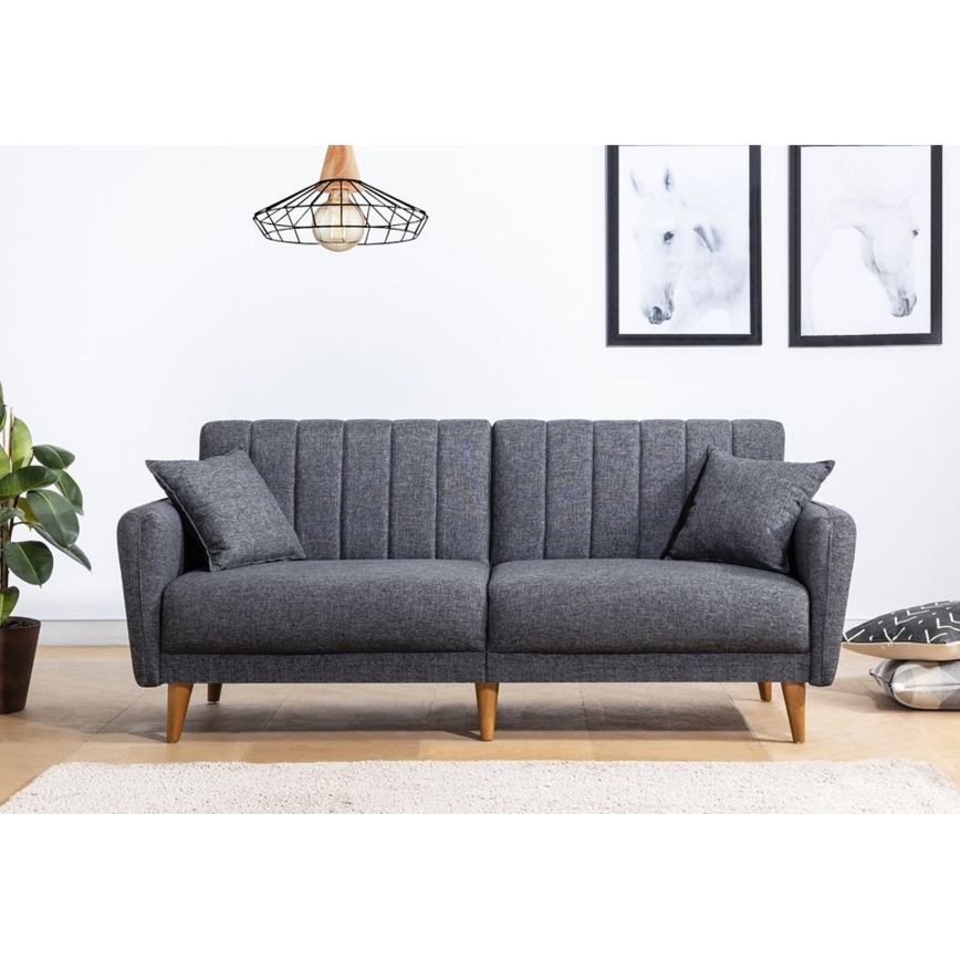 KITO lahtikäiv kahekohaline diivan, tumehall