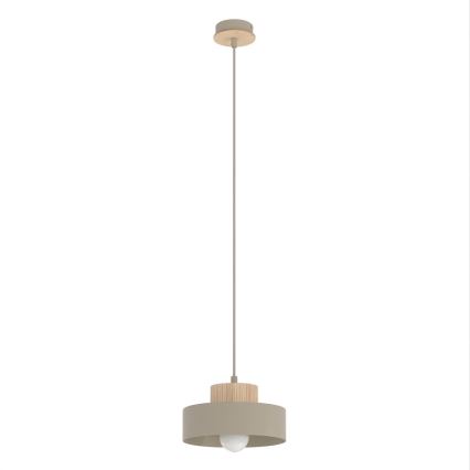 KIVI rippvalgusti kaabliga 1xE27/15W/230V beež