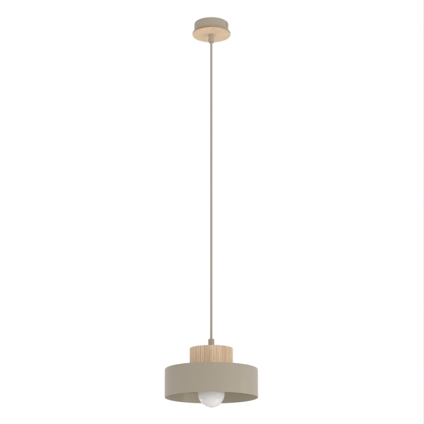 KIVI rippvalgusti kaabliga 1xE27/15W/230V beež