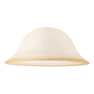 Klaasist asenduslühter SFERA E27 130x300 mm beež