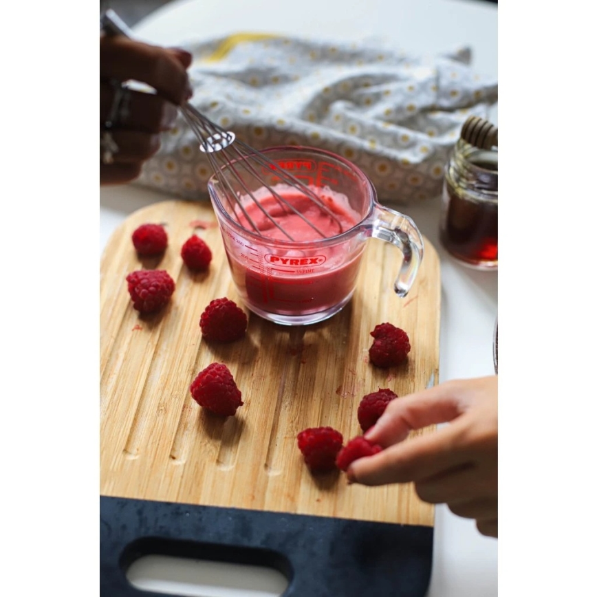 Klaasist mõõtekolb PYREX 0,25 l