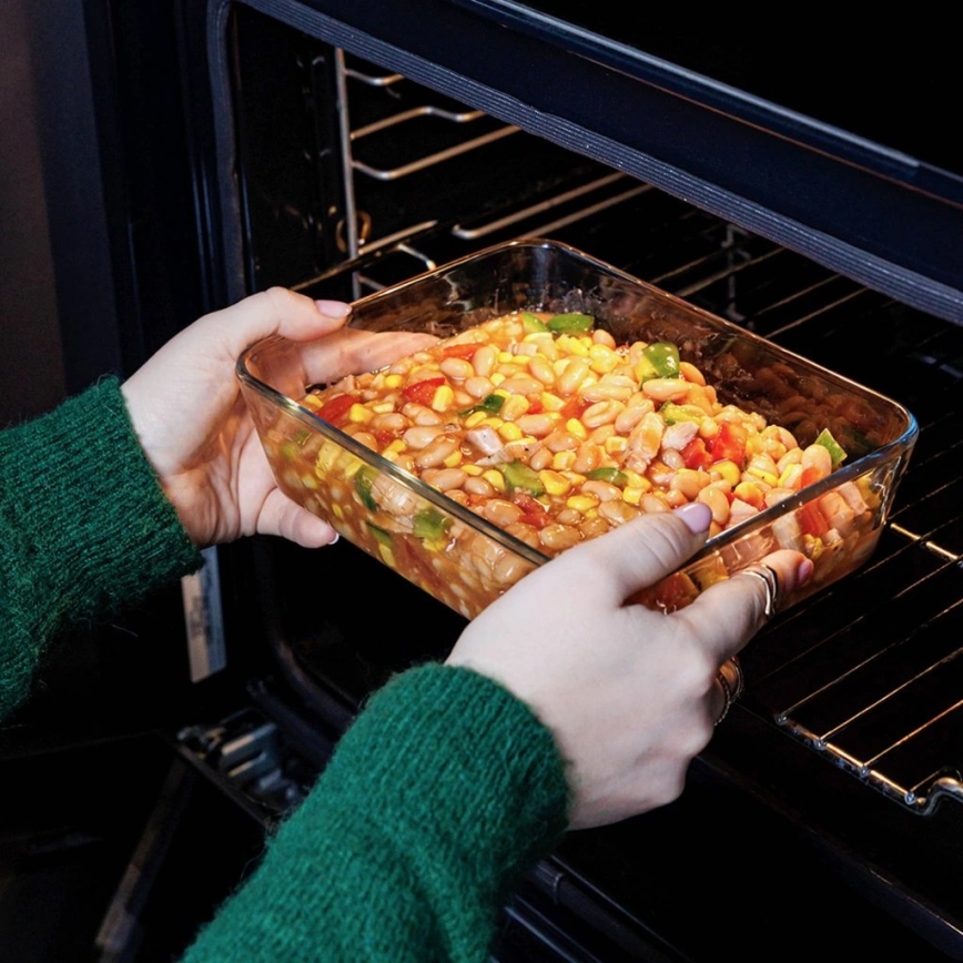 Klaasist toidupurk PYREX 1,5 l