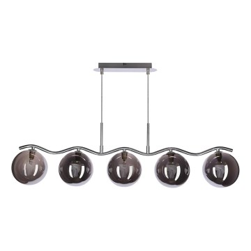 Klaaslambi LUMOS 5xG9/20W/230V suitsusmust