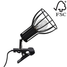 Klambriga lamp MEGAN 1xE14/40W/230V - FSC sertifitseeritud