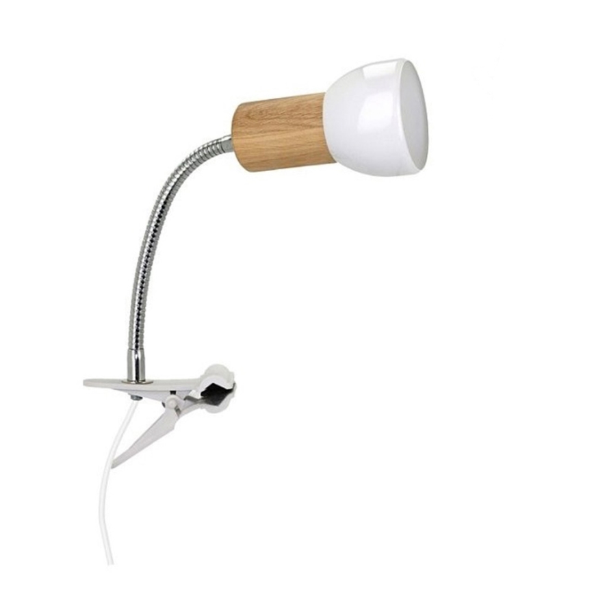 Klambriga lamp SVENDA 1xE27/60W/230V tamm