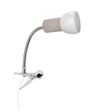 Klambriga lamp SVENDA 1xE27/60W/230V tamm