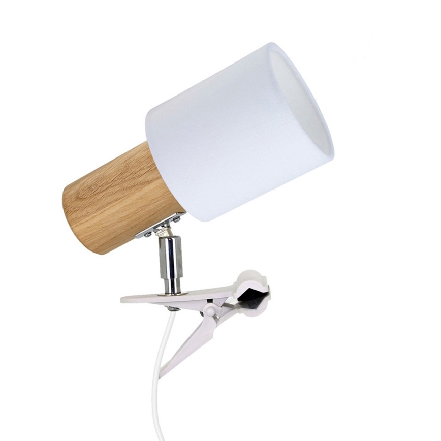 Klambriga lamp TREEHOUSE 1xE27/25W/230V tamm