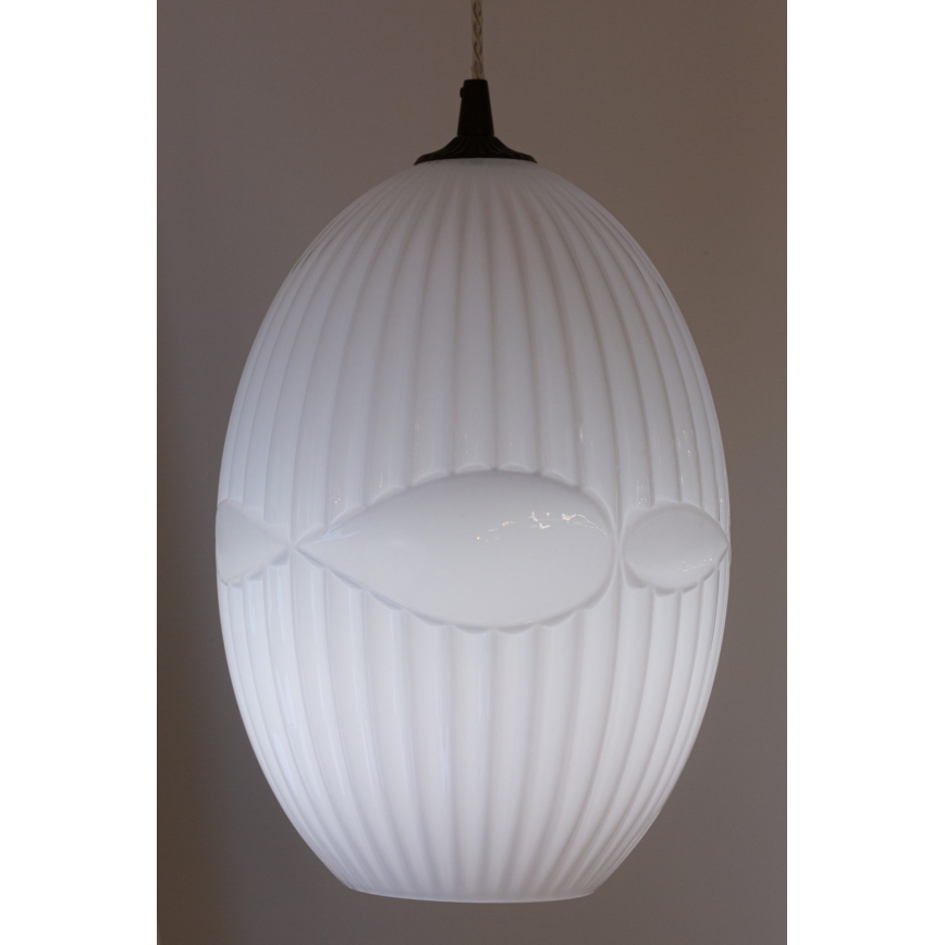 Lühter ELLIPTIC 1xE27/11W/230V valge
