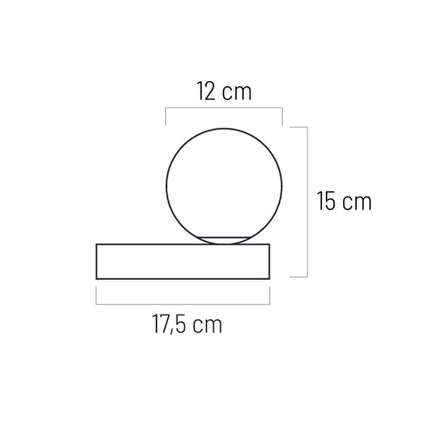 Seinavalgusti vannituppa RUBY 1xG9/5W/230V IP44 valge