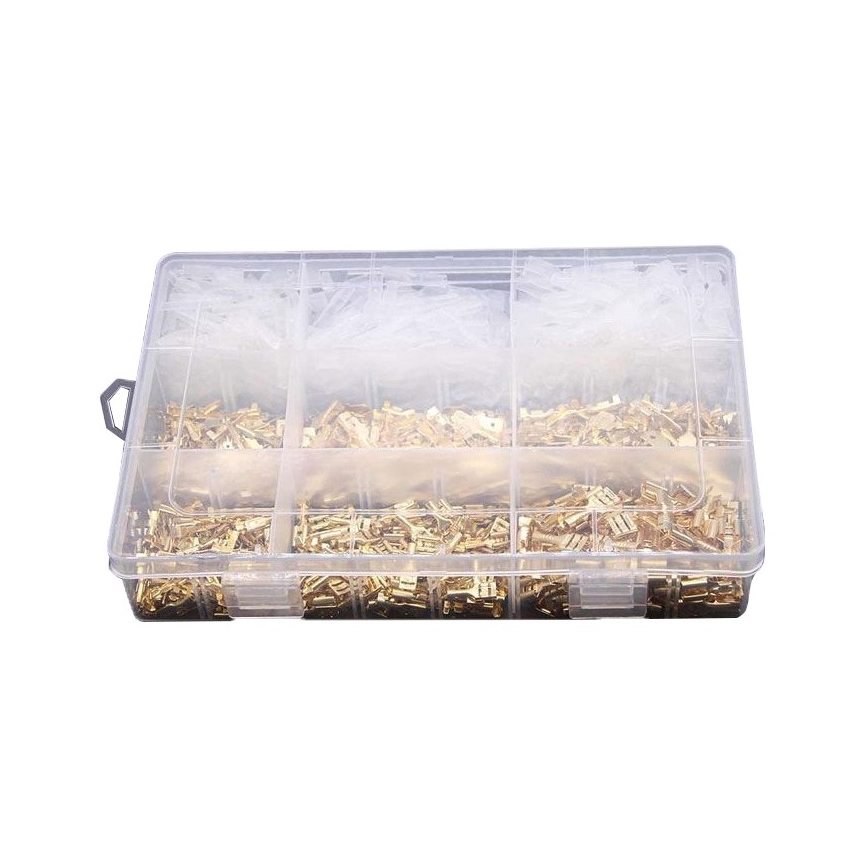 Klemmid, pistikud, korgid 2,8-4,8-6,3mm - komplekt 900 tk