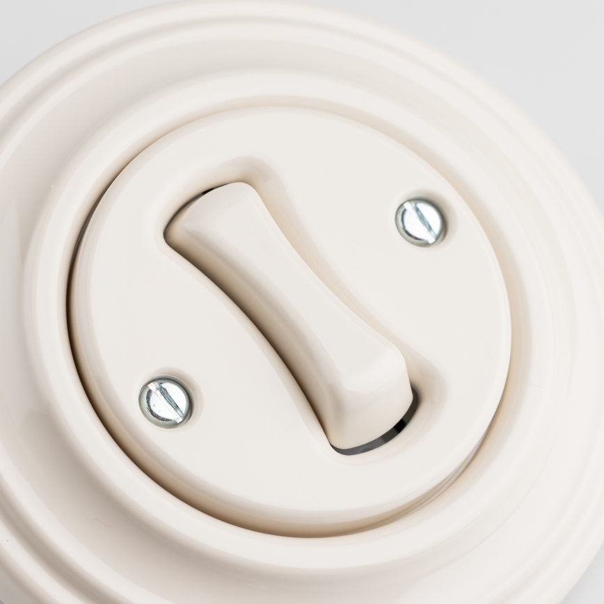 Kliklap - beež retronupp raamiga