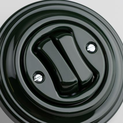 Kliklap - Retro kahekordne trepilüliti raamiga nr. 6+6, roheline