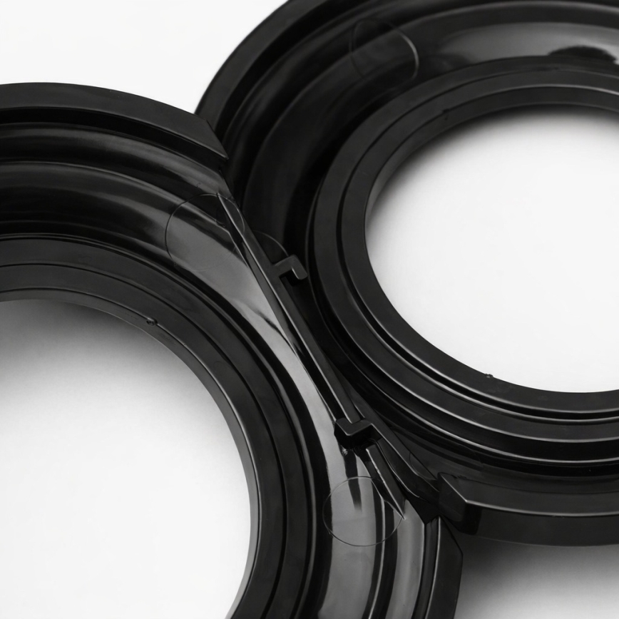 Kliklap - Retro keskmine must raam