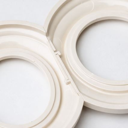 Kliklap - Retro keskmine raam beež