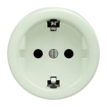 Kliklap - retro kodune raamideta SCHUKO pistikupesa 230 V/16 A, mintroheline