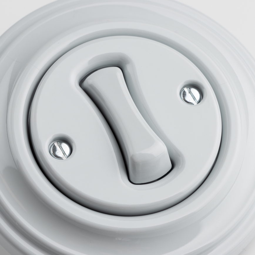 Kliklap - retro nupp raamiga, hall