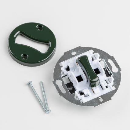 Kliklap - Retro ristiklüliti raamiga nr 7 roheline