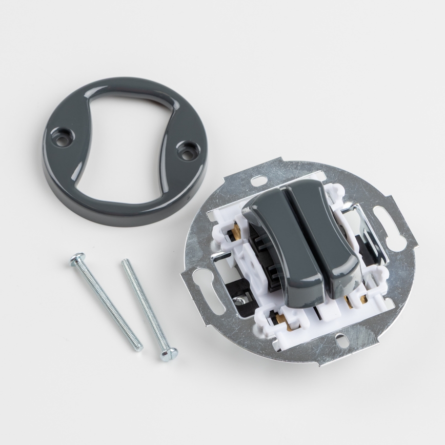 Kliklap - Retro-seeria lüliti raamiga nr 5 antratsiit