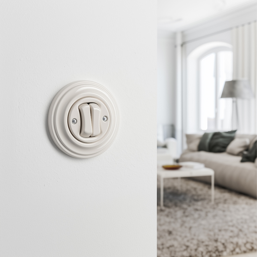 Kliklap - retro seerialüliti raamiga nr. 5, beež