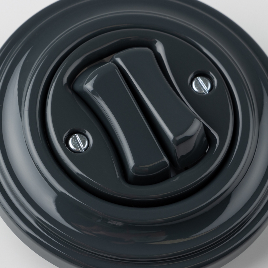 Kliklap - Retro topelt trepilüliti raamiga nr 6+6 antratsiit