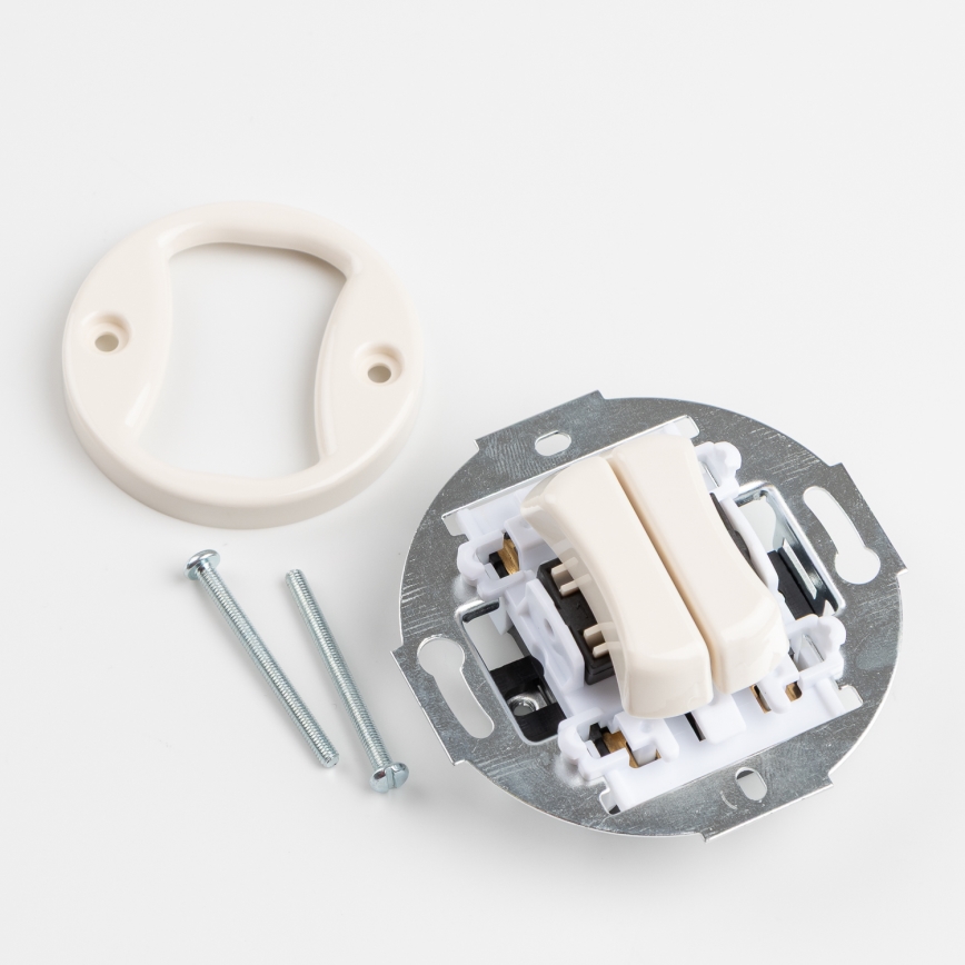 Kliklap - Retro topeltlüliti raamiga, beež