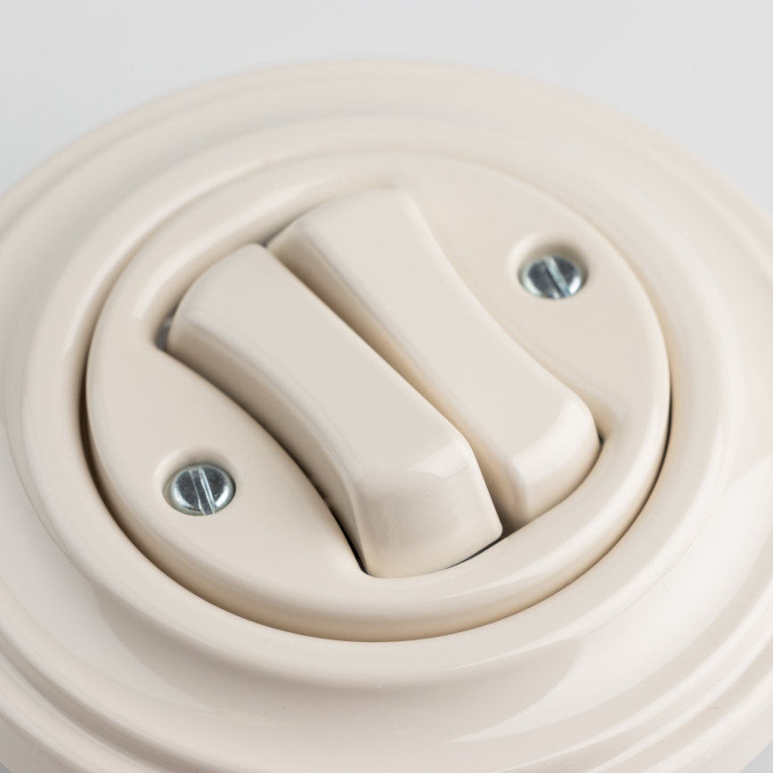 Kliklap - Retro topeltlüliti raamiga, beež