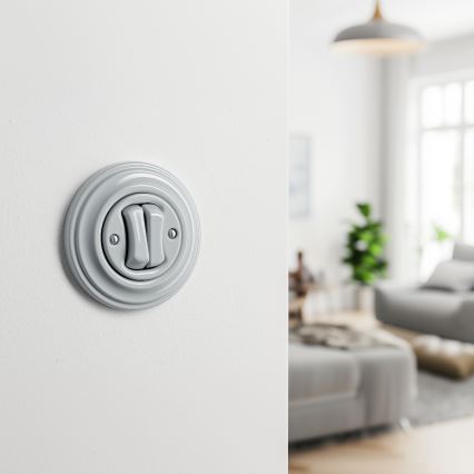 Kliklap - Retro topeltlüliti raamiga, hall