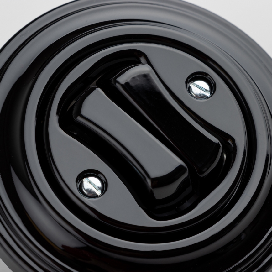 Kliklap - Retro topeltlüliti raamiga, must