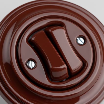 Kliklap - Retro topeltlüliti raamiga nr. 5 pruun