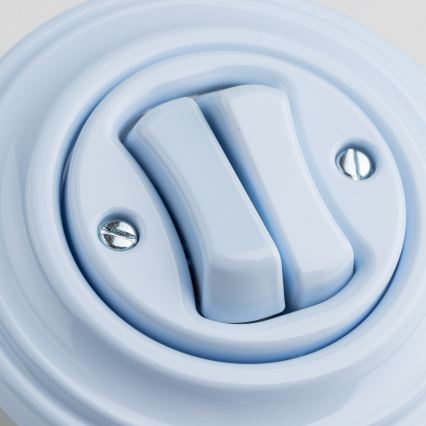 Kliklap - Retro topeltlüliti raamiga, sinine