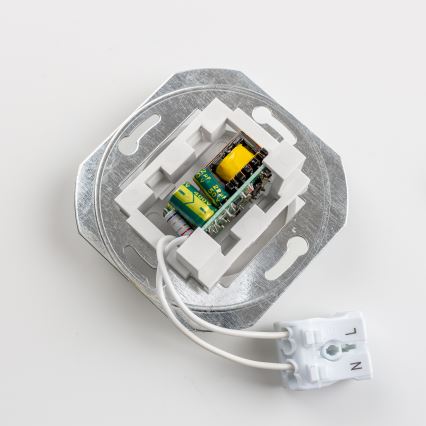 Kliklap - Retro USB-A ja USB-C pistikupesa raamiga vanaroosa