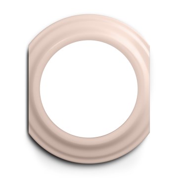 Kliklap - Retro väike keskne raam vanaroosa