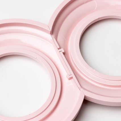 Kliklap - Retro väike keskne raam vanaroosa