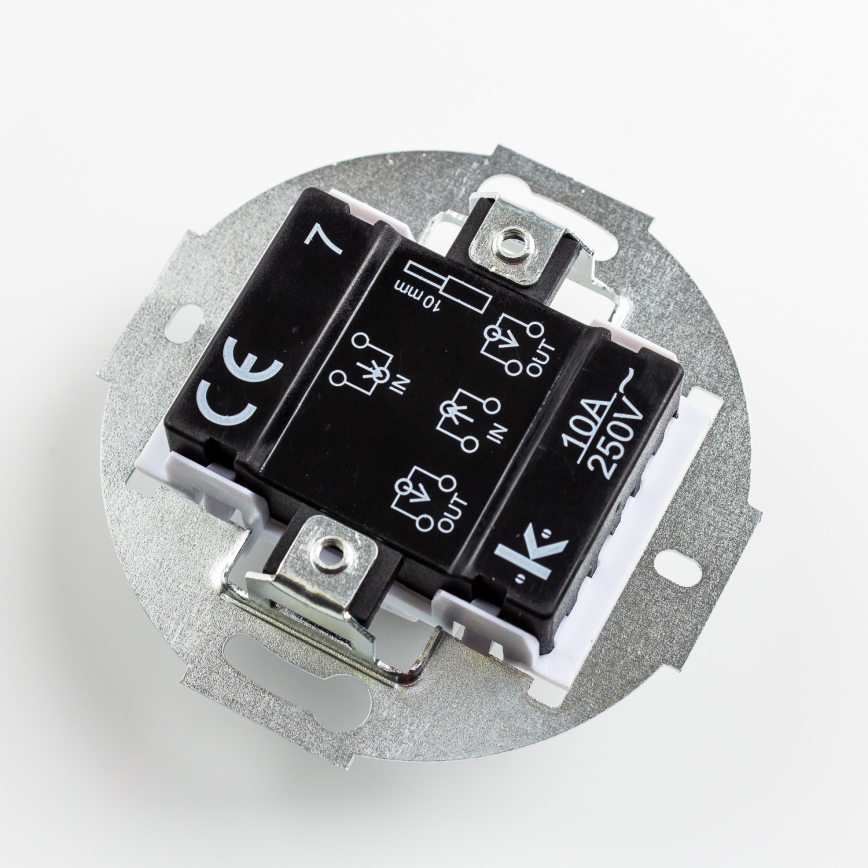 Kliklap - Vanaaegne lüliti ilma raamita nr 7 roheline