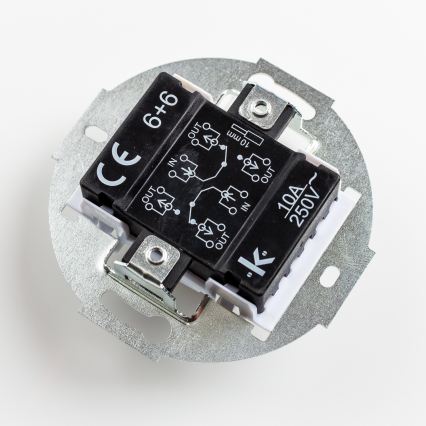 Kliklap - Vanaaegne topeltlüliti trepi jaoks ilma raamita nr 6+6 roheline