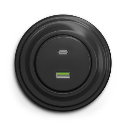 Kliklap - Vanaaegne USB pesa A+C antratsiit