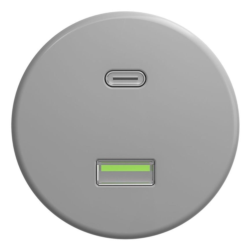 Kliklap - Vanaaegne USB pesa A+C hall
