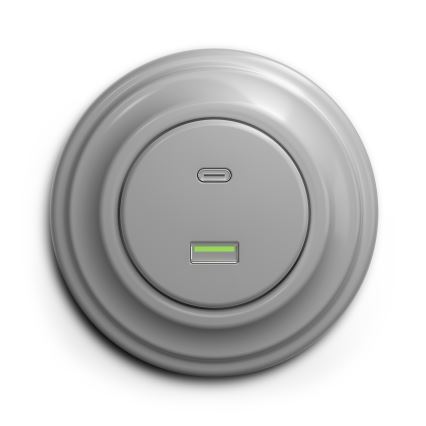 Kliklap - Vanaaegne USB pesa A+C hall