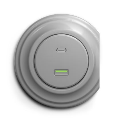 Kliklap - Vanaaegne USB pesa A+C hall