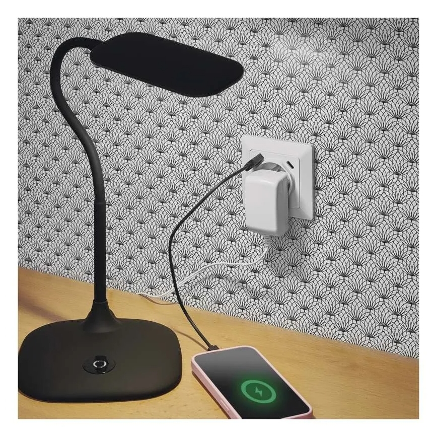 Kodune pistikupesa USB-A ja USB-C pordidega