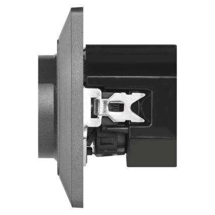Kodune pistikupesa USB-A+USB-C, Prantsuse tüüpi, 250V/16A, antratsiit