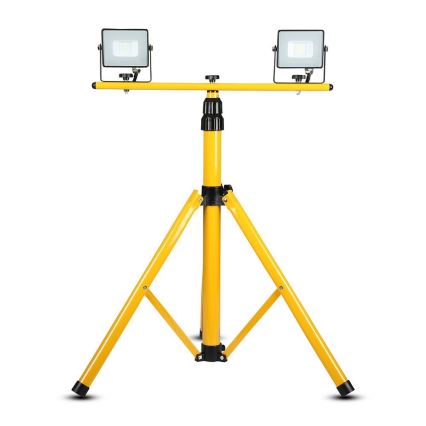 Kohtvalgusti alus 180 cm kollane