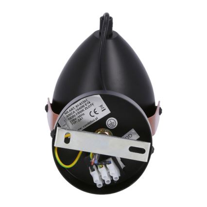 Kohtvalgusti ANICA 1xE14/40W/230V must/vask
